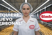 Operario trabajando en la línea de producción de Bimbo